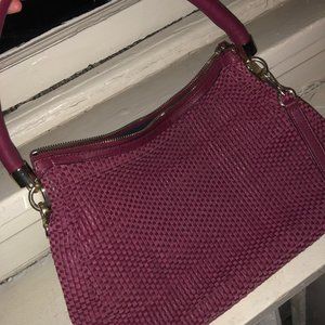 Mauve Cole Haan Purse w/ Detachable Strap